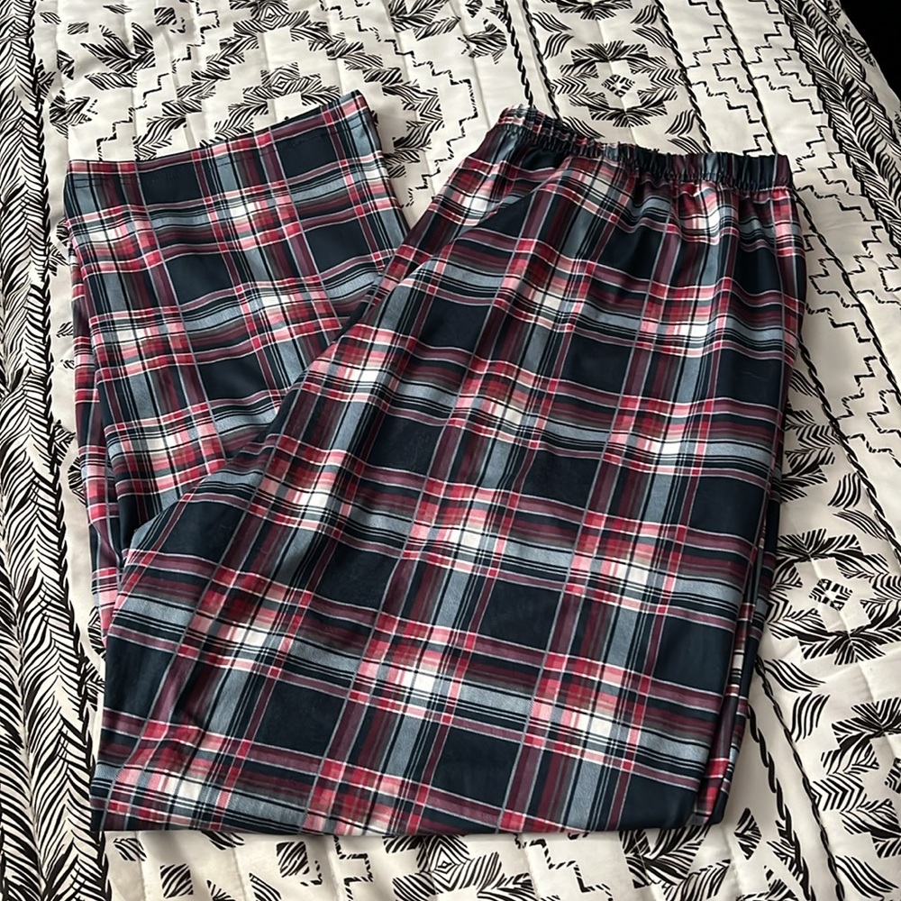 Mo Fiz Plaid Lounge Pants Size XL